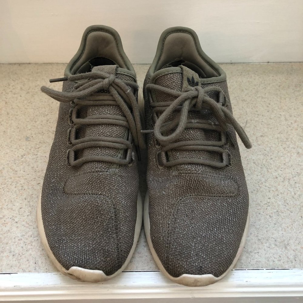 Adidas Tubular Glitter Green 7.5